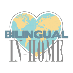 Bilingual in Home color logo
