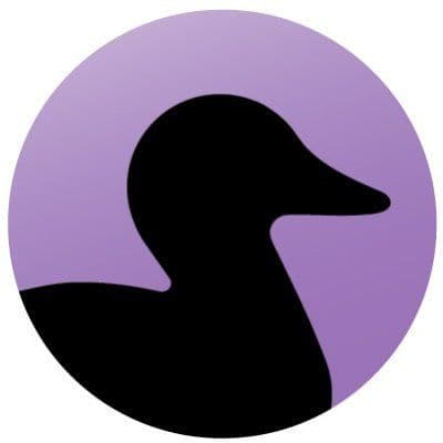 Black Duck color logo