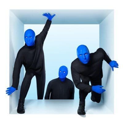 Blue Man Group color logo