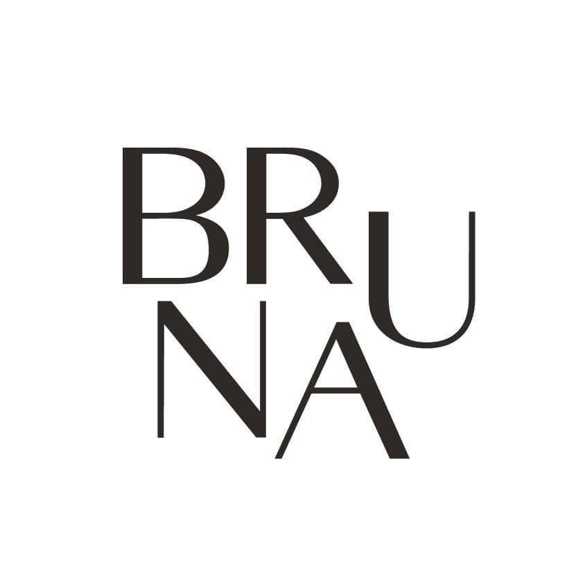 BRUNA The Label color logo