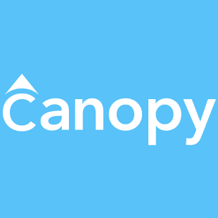 a Canopy franchise color logo