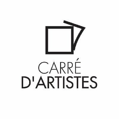 Carré d'artistes color logo