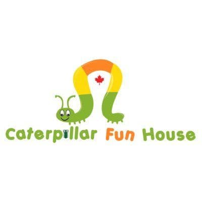 Caterpillar Fun House Day Care Center color logo
