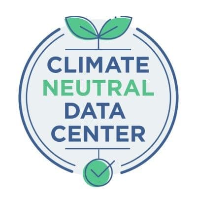 Climate Neutral Data Centre Pact color logo