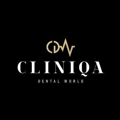 Cliniqa Dental World color logo