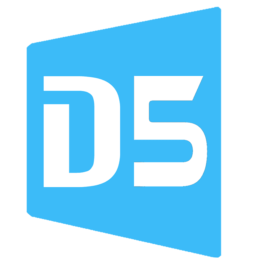 D5 Creation color logo