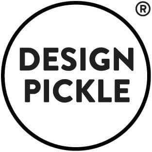 Design Pickle color logo
