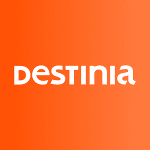 Destinia color logo