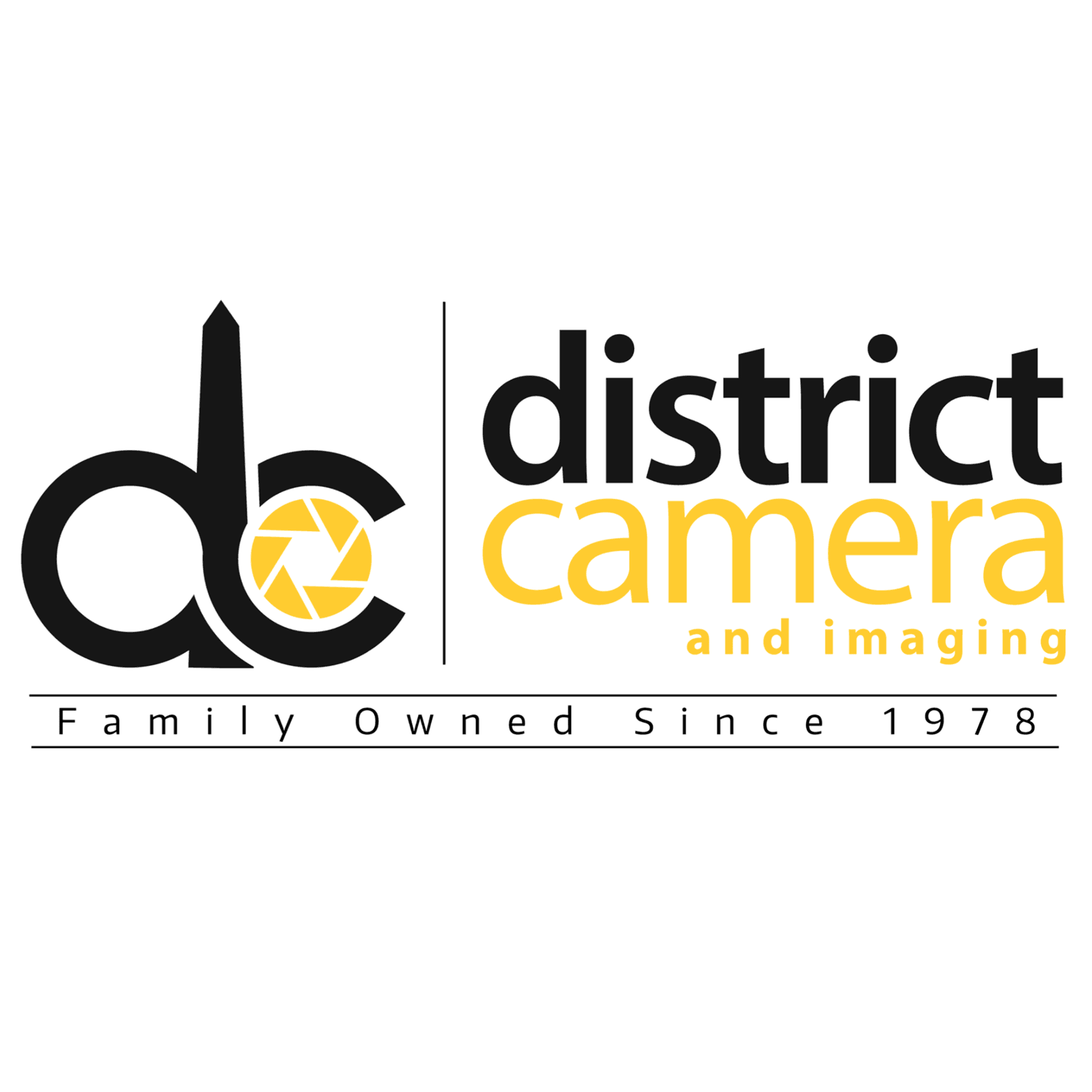 District Camera and Imaging color logo