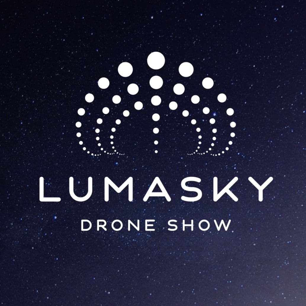 Lumasky Drone Show color logo