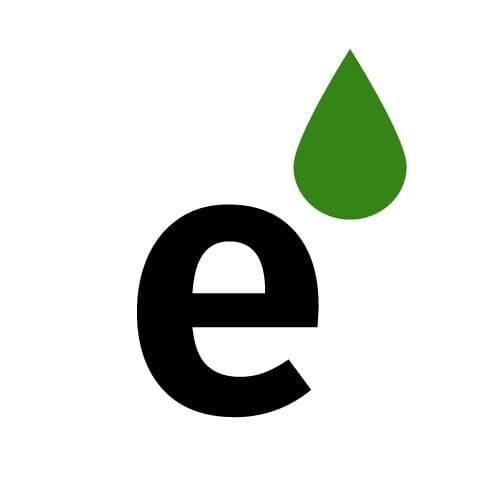 E color logo