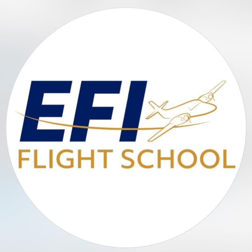 EFI Flight School color logo