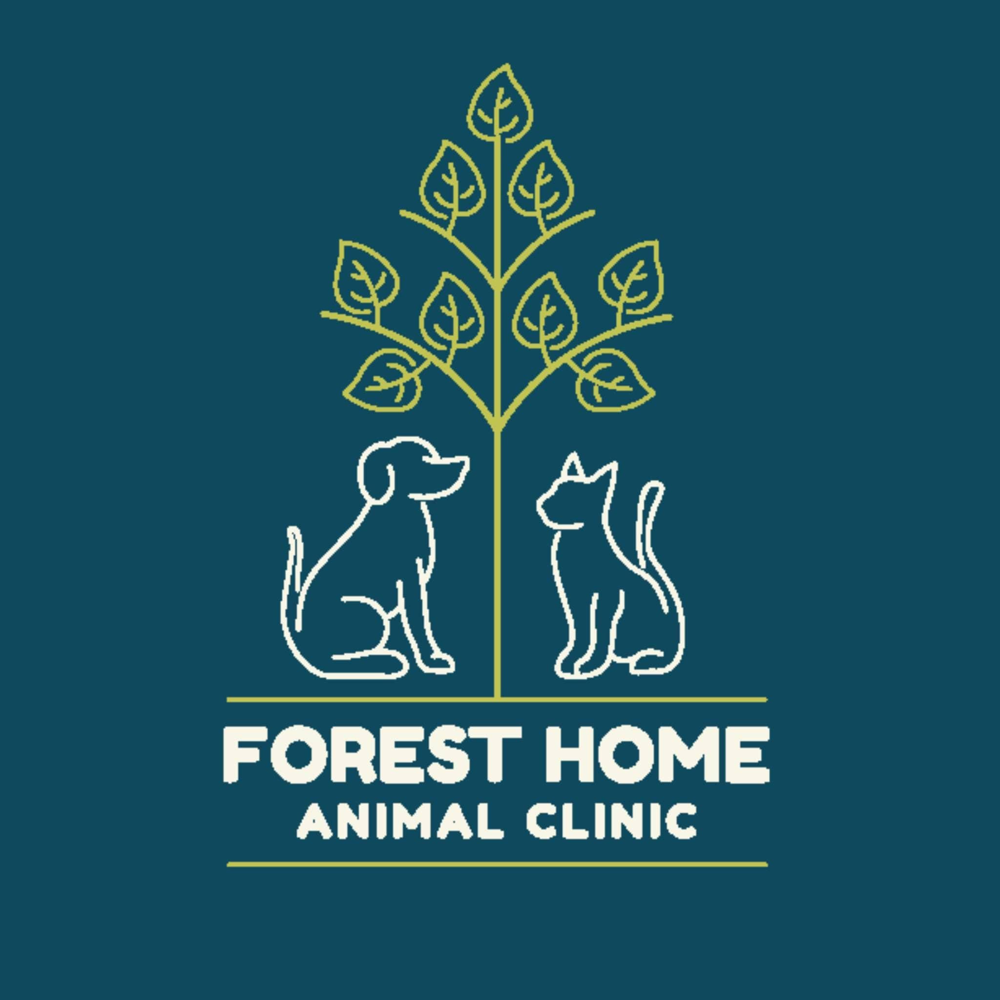 Forest Home Animal Clinic color logo