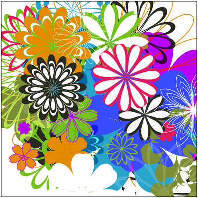 E FLOWERS R US color logo