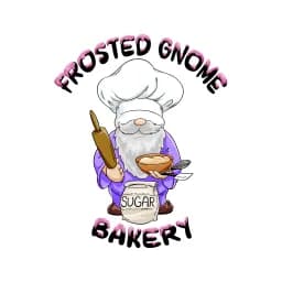 Frosted Gnome Bakery color logo