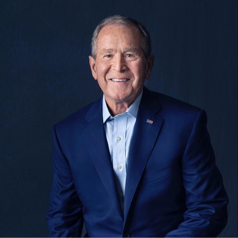 George W Bush color logo
