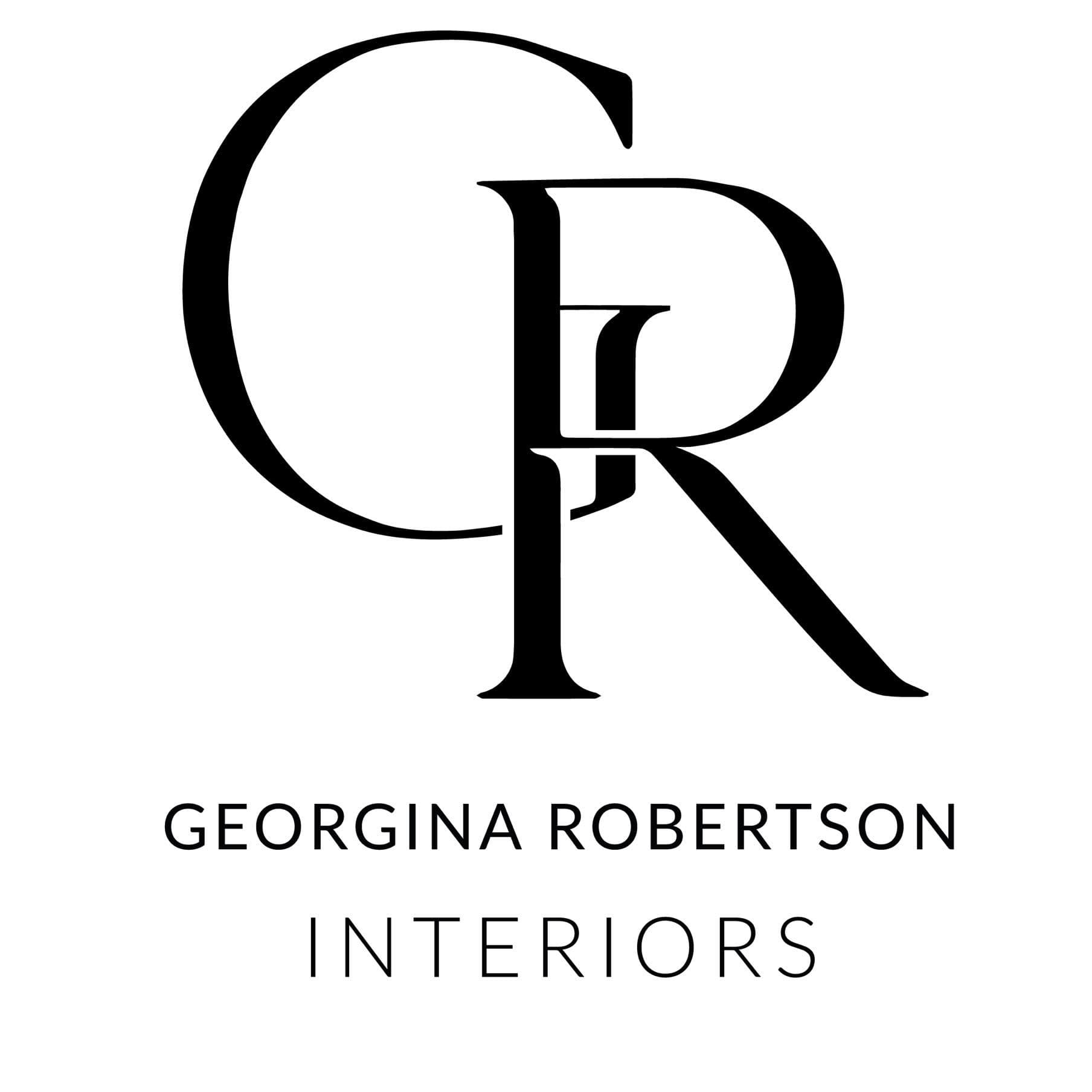 Georgina Robertson Interiors color logo