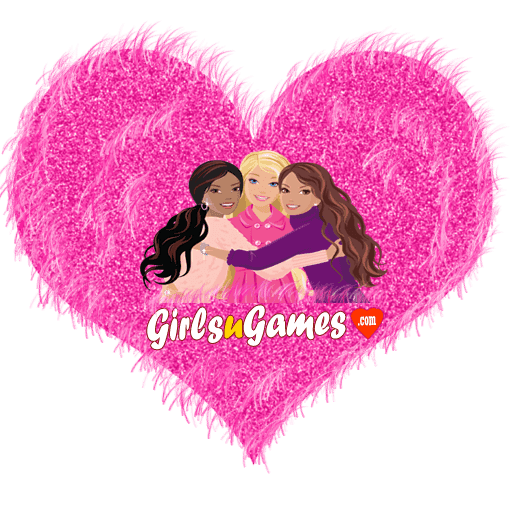 GirlsUGames Girl Games color logo