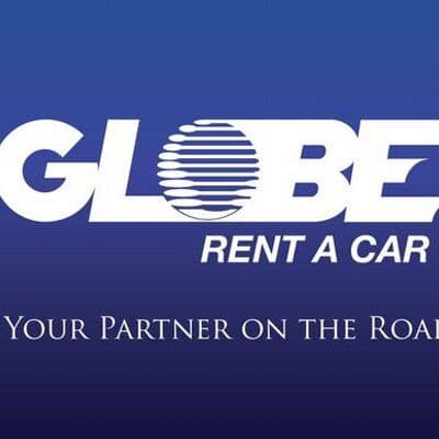 GLOBE RENT A CAR color logo