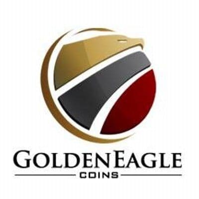 Golden Eagle Coins color logo