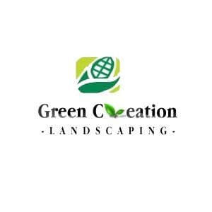 Green Creation color logo