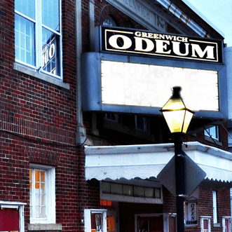 Greenwich Odeum color logo