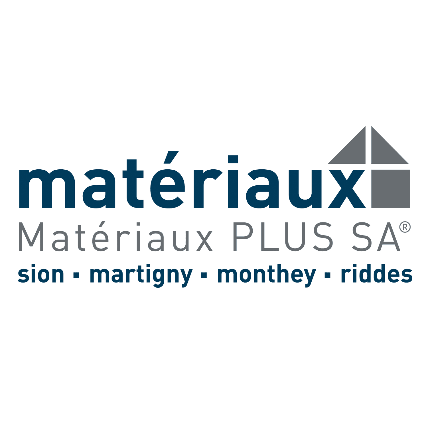 Matériaux PLUS SA color logo