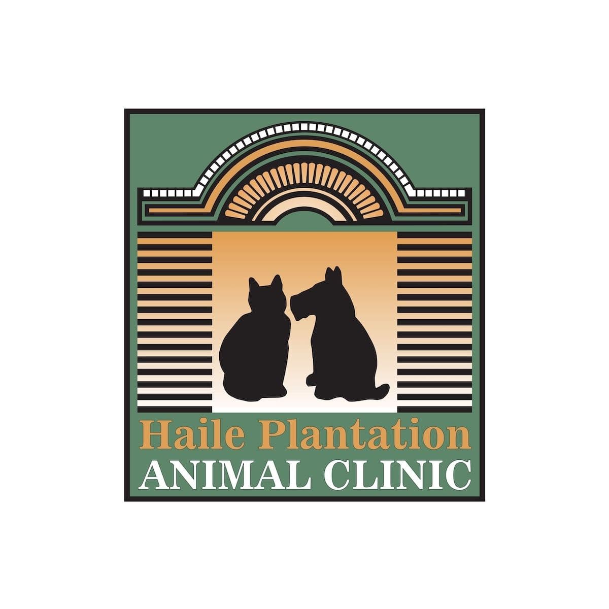 Haile Plantation Animal Clinic color logo