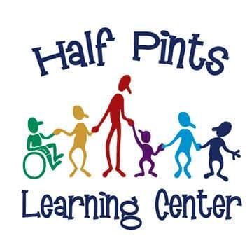 Half Pints Learning Center color logo