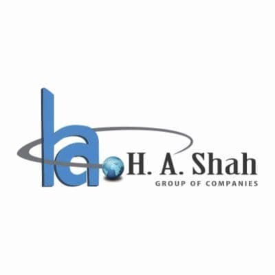 H A Shah color logo