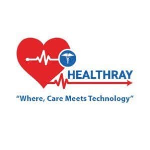 Healthray color logo
