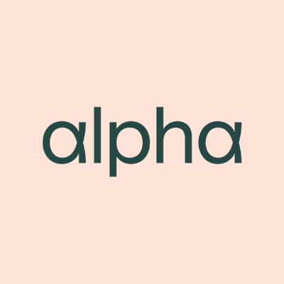 Hello Alpha color logo