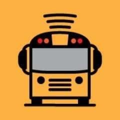 Here Comes the Bus color logo
