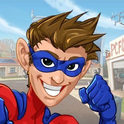 Hero Zero color logo