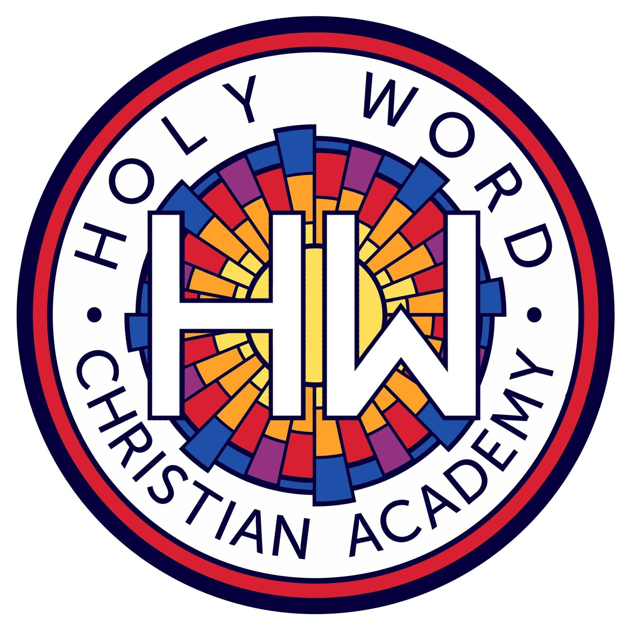 Holy Word Christian Academy color logo