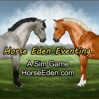 Horse Eden Game color logo