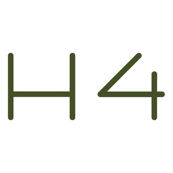 Hotel H4 Cangas color logo