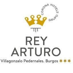 Hotel Rey Arturo Burgos color logo