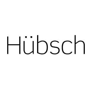 Hübsch | Herning color logo