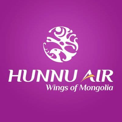 Hunnu Air color logo
