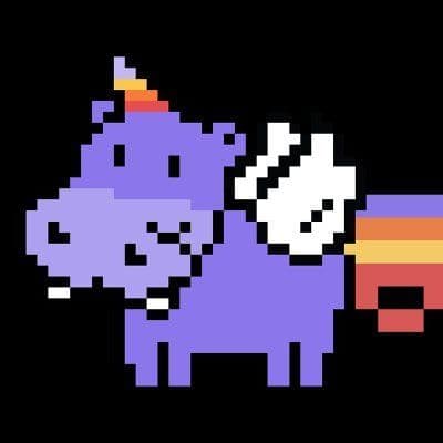 Hustle Fund 🦛 color logo
