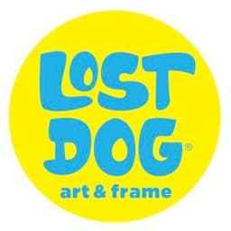 LOST DOG art & frame