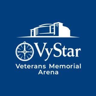 VyStar Veterans Memorial Arena color logo
