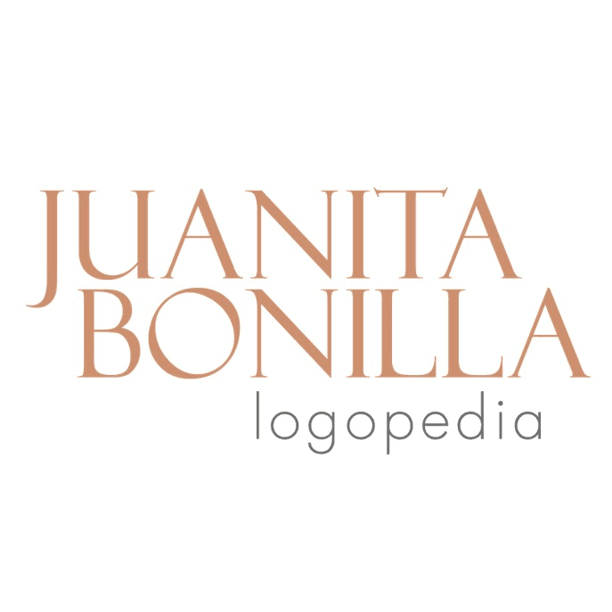 Juanita Bonilla Logopedia color logo