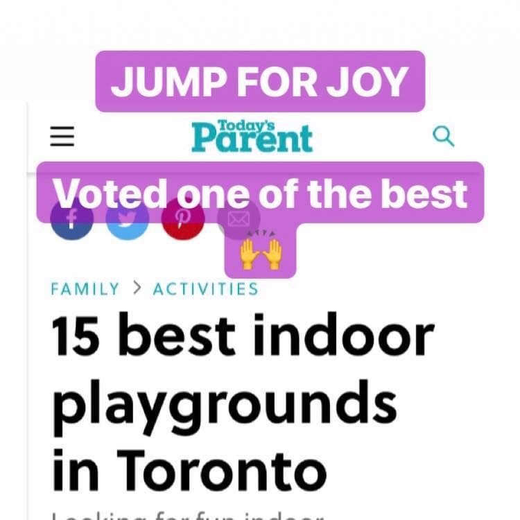 Jump for Joy Play Centre | Toronto ON color logo