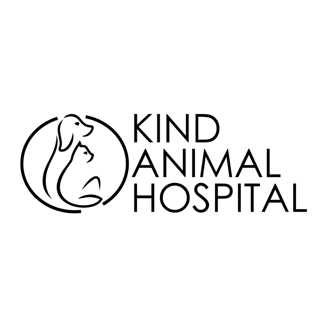 Kind Animal Hospital color logo