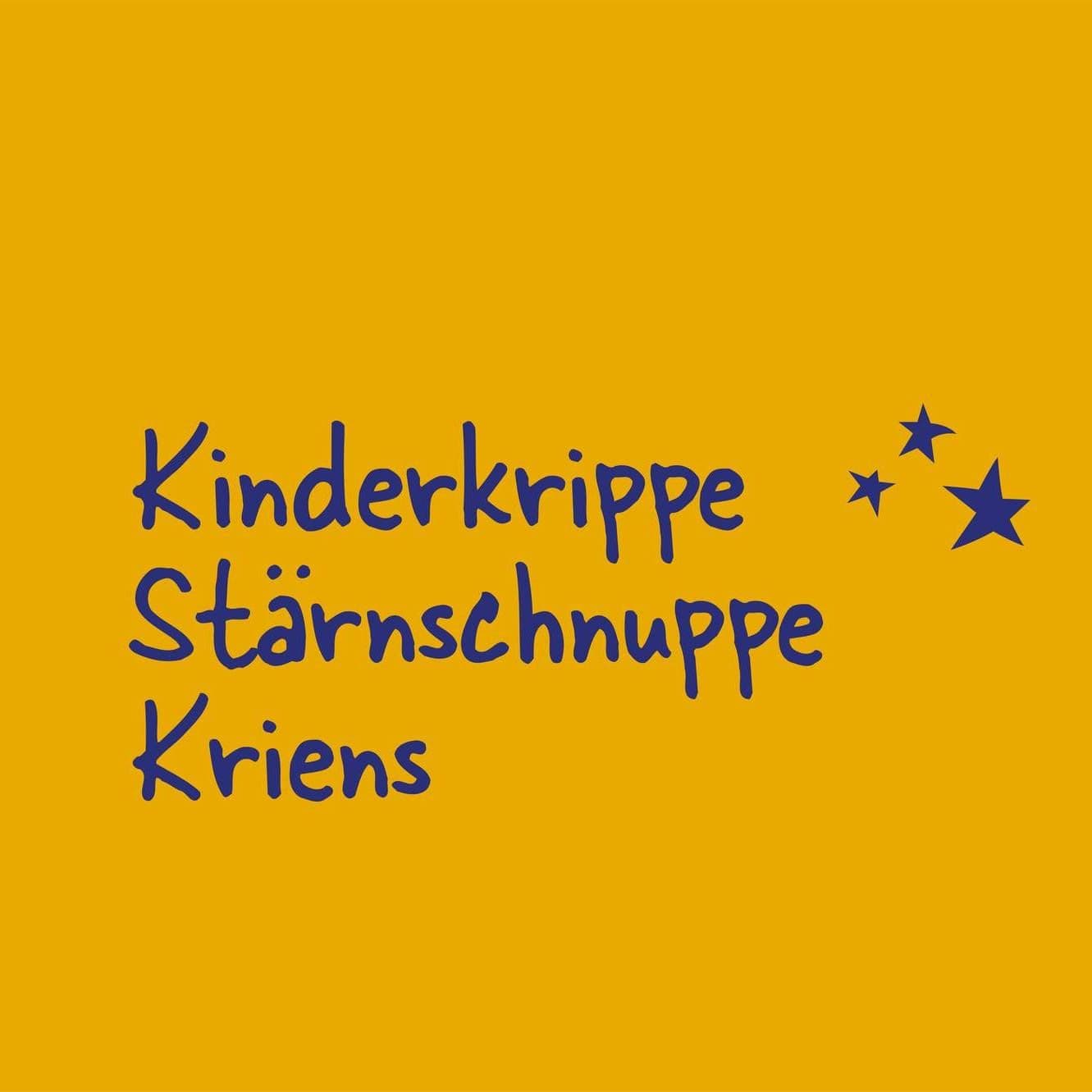 Kinderkrippe Stärnschnuppe color logo