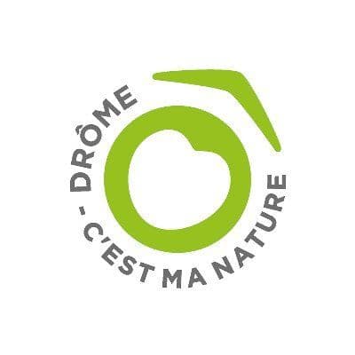 Drôme C'est ma nature color logo