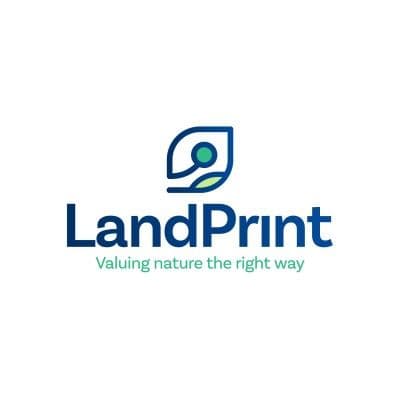 LandPrint color logo