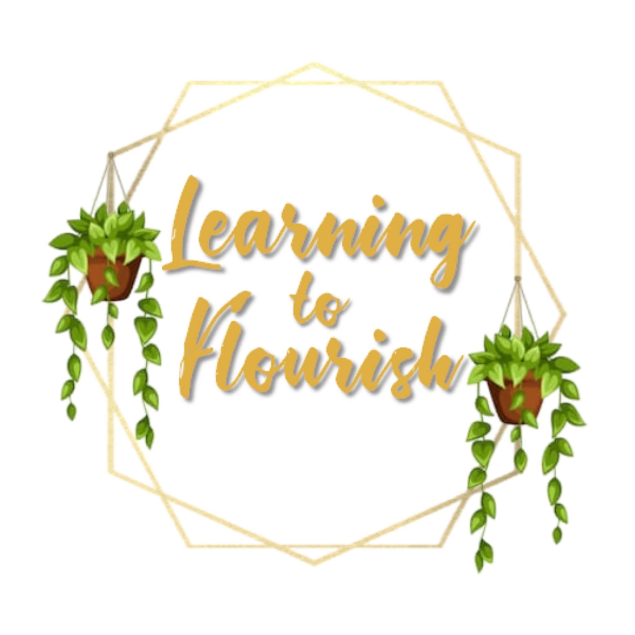 Learning to Flourish color logo